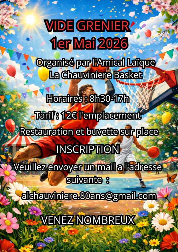 Vide Grenier 1er mai 2026