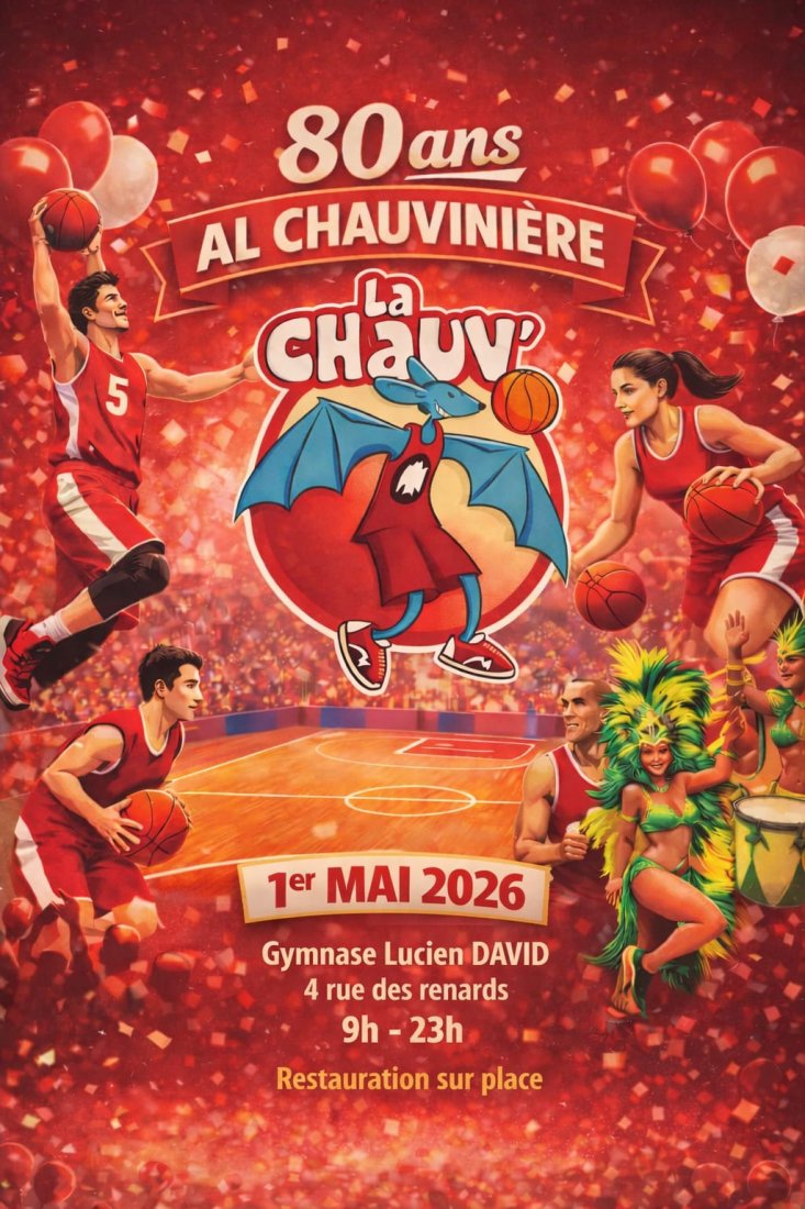 80 ans et tournoi de la Chauvinière les 1-2 mai 2026